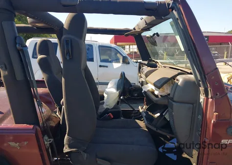 2003 Jeep Wrangler Sport from USA, damaged, VIN 1J4FA49S43P306417